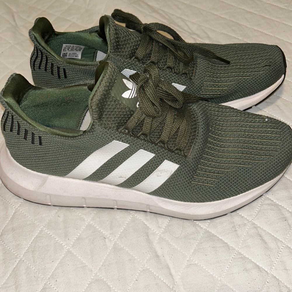 Green Adidas Shoes